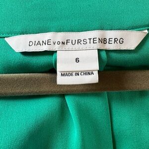 Diane von Furstenberg Green Dress